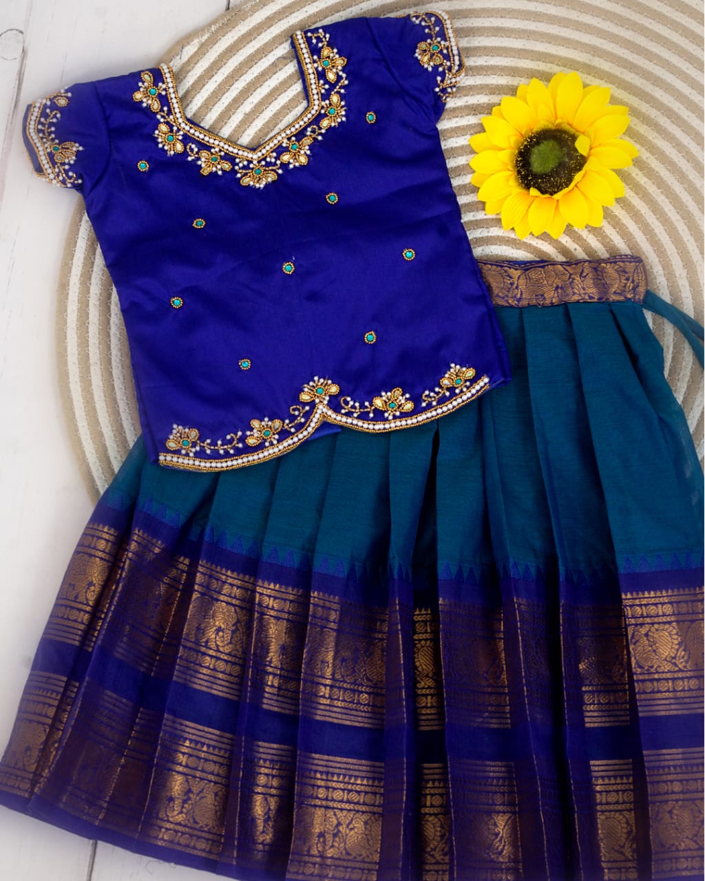 Chettinad Cotton lehenga